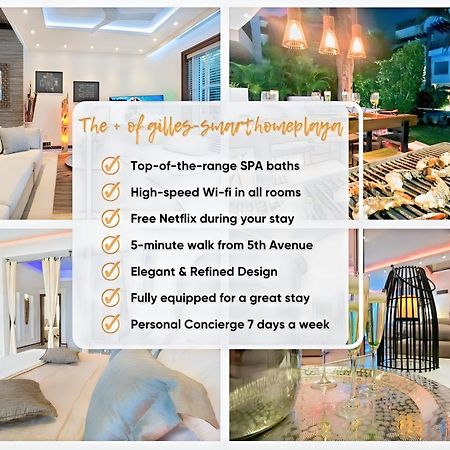 Luxury Duplex -4 Pers- 2Mn Beach&5Th Av, Pool, Gym Playa del Carmen Exteriér fotografie